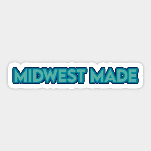 Midwest Made Sticker by sydlarge18